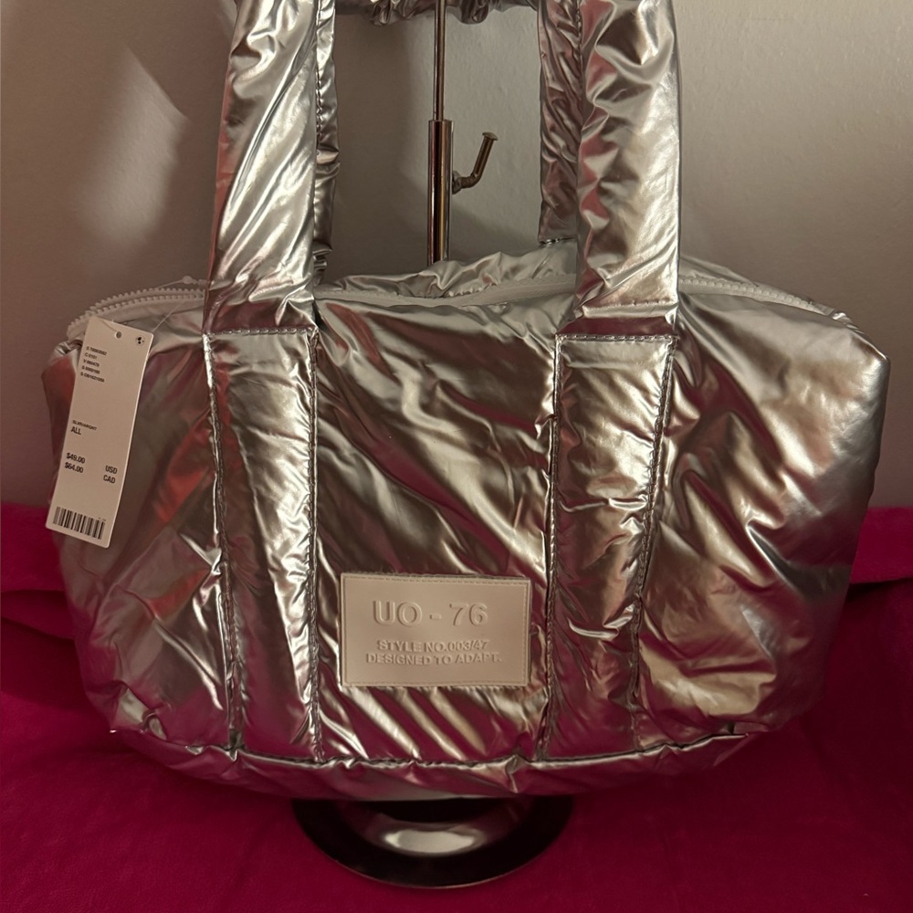 - Urban Outfitters- NWT-Bryn Puffer large Tote Bag